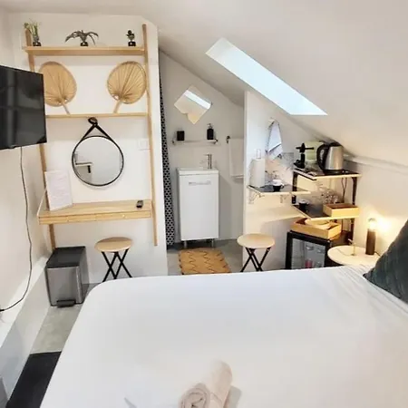 Chambre - Bed & Breakfast - Plage 50M - Residence Saint-Malo Buitenkant foto